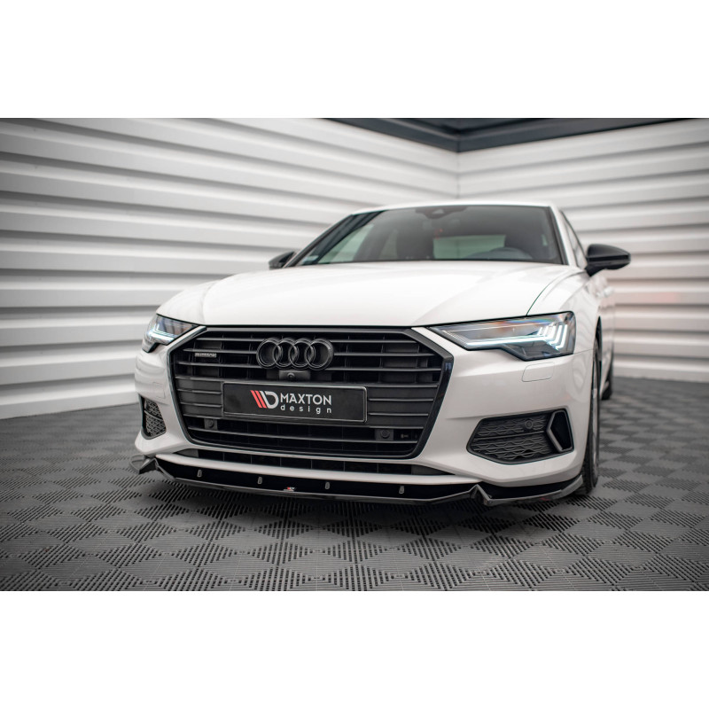 SPLITTER ANTERIORE V.2 Audi A6 C8 (Cod. M-AU-A6-C8-FD2G)