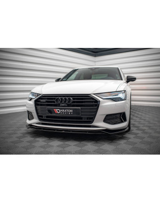 SPLITTER ANTERIORE V.3 Audi A6 C8 (Cod. M-AU-A6-C8-FD3G+FD3RG)