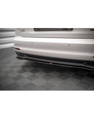 Splitter posteriore Audi A6 C8 (Cod. M-AU-A6-C8-RD1G)