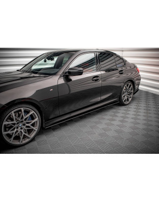 Diffusori minigonne street pro BMW 3 M-Pack G20 / G21 (Cod. M-BM320MPACKCNC-SD1B)