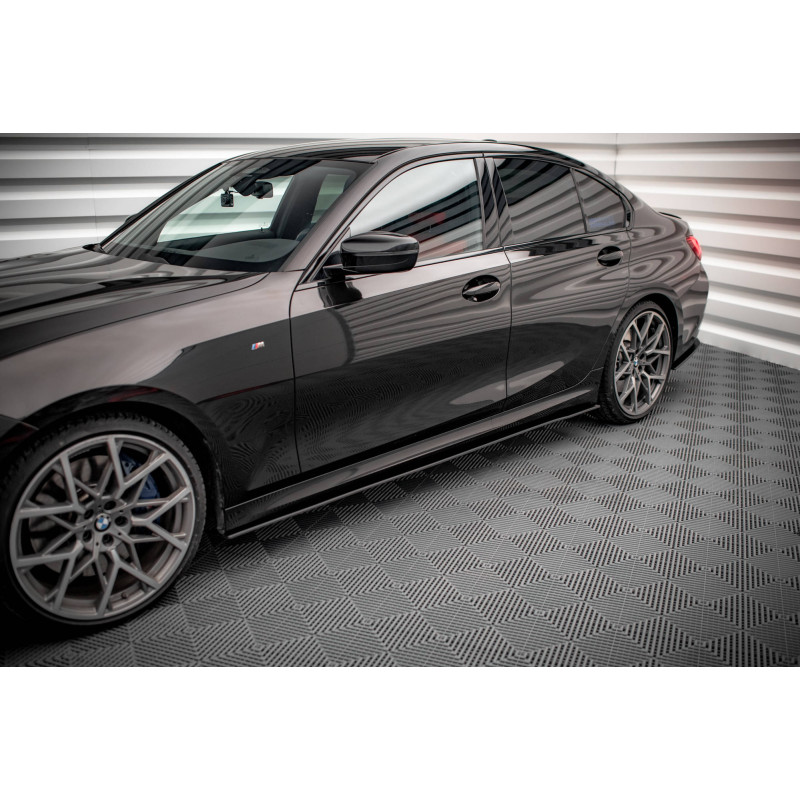 Diffusori minigonne street pro BMW 3 M-Pack G20 / G21 (Cod. M-BM320MPACKCNC-SD1B)