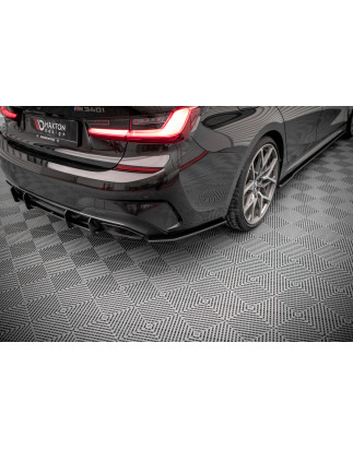 Splitters posteriori laterali Street Pro V.1 BMW M340i G20 / G21 (Cod. M-BM321MPACKCNC-RSD1B)