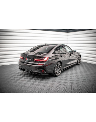 Splitters posteriori laterali Street Pro V.1 BMW M340i G20 / G21 (Cod. M-BM321MPACKCNC-RSD1B)