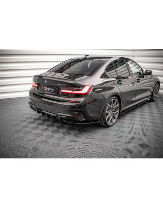 Splitters posteriori laterali Street Pro V.2 BMW M340i / M-Pack G20 / G21 (Cod. M-BM321MPACKCNC-RSD2