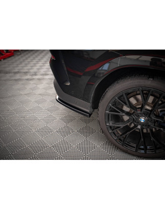 Splitter posteriore (con barre verticali) V.2 BMW X6 M-Pack G06 (Cod. M-BM-X6-06-MPACK-RD3G+RD4G)