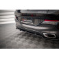 Splitter posteriore (con barre verticali) V.2 BMW X6 M-Pack G06 (Cod. M-BM-X6-06-MPACK-RD3G+RD4G)