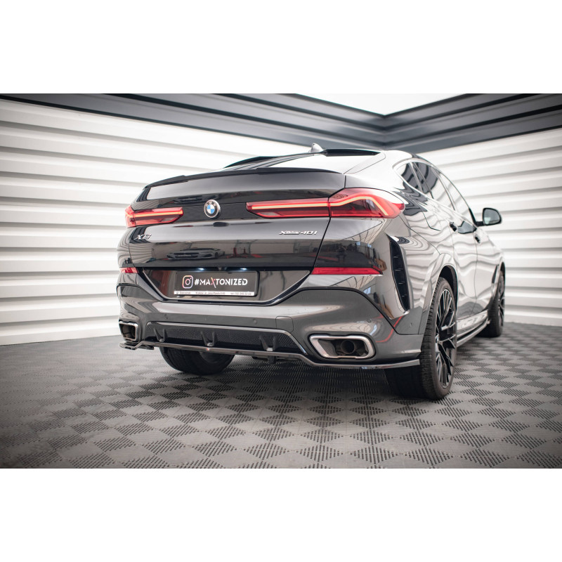 Splitter posteriore (con barre verticali) V.3 BMW X6 M-Pack G06 (Cod. M-BM-X6-06-MPACK-RD3G+RD5G) Splitter posteriore (con barre verticali) V.3 BMW X6 M-Pack G06 (Cod. M-BM-X6-06-MPACK-RD3G+RD5G)
