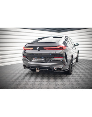 Splitter posteriore (con barre verticali) V.3 BMW X6 M-Pack G06 (Cod. M-BM-X6-06-MPACK-RD3G+RD5G)