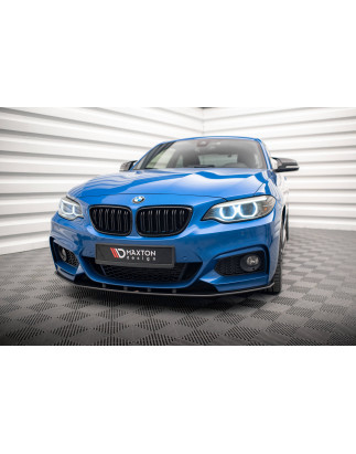 SPLITTER ANTERIORE street pro BMW 2 M-Pack F22 (Cod. M-BM222MPACKCNC-FD1B)