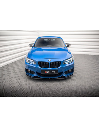 SPLITTER ANTERIORE street pro BMW 2 M-Pack F22 (Cod. M-BM222MPACKCNC-FD1B)