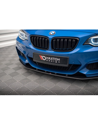SPLITTER ANTERIORE street pro BMW 2 M-Pack F22 (Cod. M-BM222MPACKCNC-FD1B)
