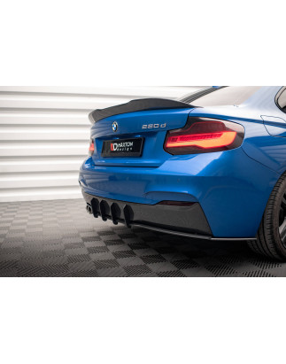 DIFFUSORE POSTERIORE street pro BMW 2 M-Pack F22 (Cod. M-BM222MPACKCNC-RS1B)