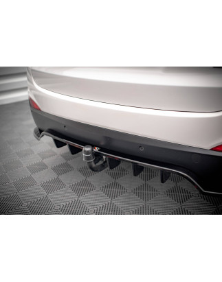 Splitter posteriore (con barre verticali) Hyundai ix35 Mk1 (Cod. M-HY-IX35-1-RD1G+RD2G)