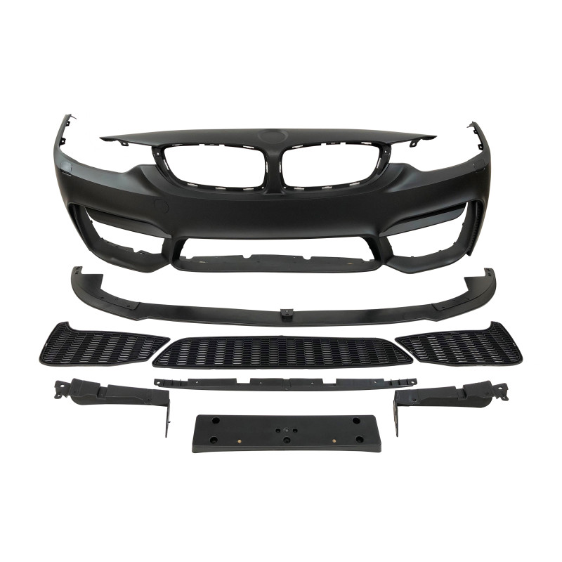 Paraurti Anteriore BMW F32 F33 F36 Look M4 ABS (Cod. E-TCBF344)