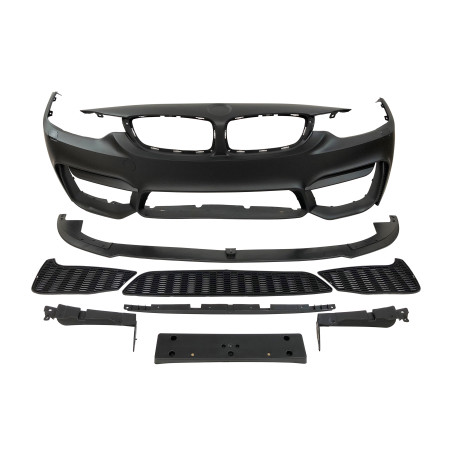 Paraurti Anteriore BMW F32 F33 F36 Look M4 ABS (Cod. E-TCBF344)