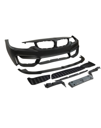 Paraurti Anteriore BMW F32 F33 F36 Look M4 ABS (Cod. E-TCBF344)