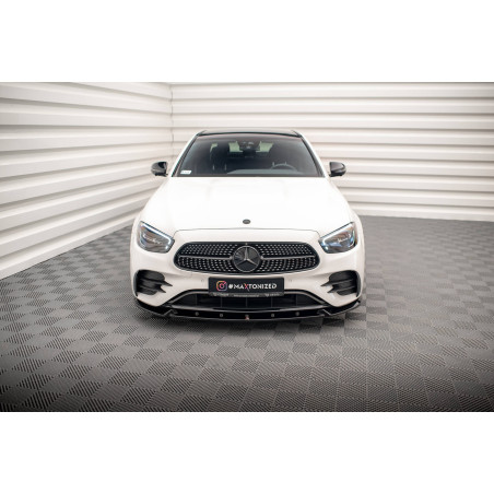 SPLITTER ANTERIORE V.2 Mercedes-Benz E AMG-Line W213 Facelift (Cod. M-ME-E-213F-AMGLINE-FD2G)