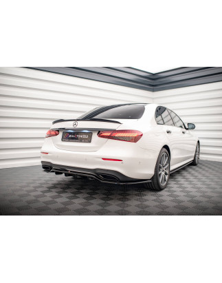 Splitter posteriore (con barre verticali) Mercedes-Benz E AMG-Line berlina W213 Facelift (Cod. M-ME-