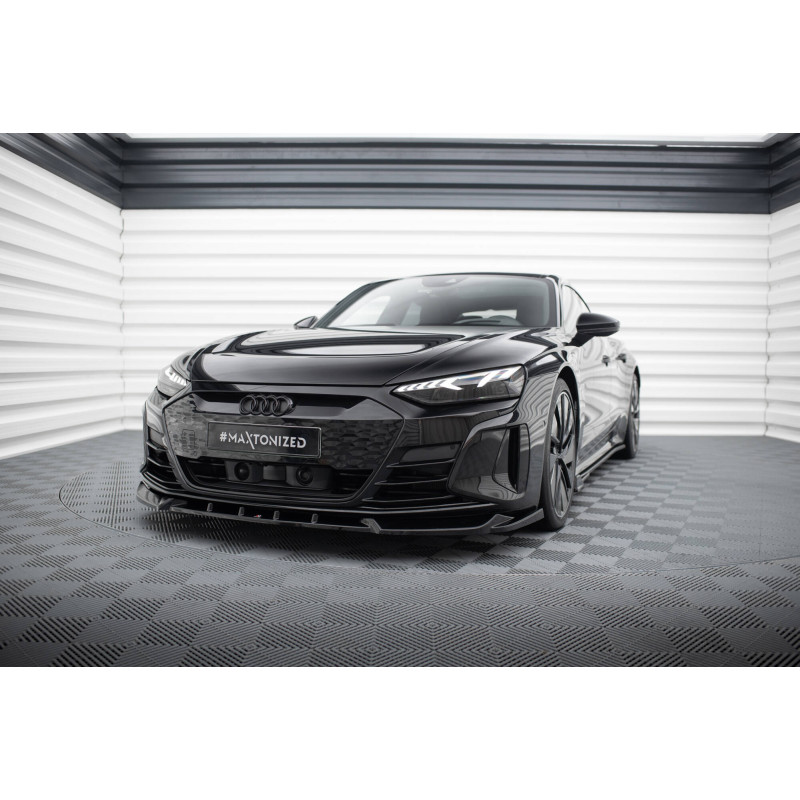 SPLITTER ANTERIORE V.1 Audi e-Tron GT / RS GT Mk1 (Cod. M-AU-ETRON-1-RS-FD1G)