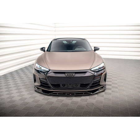 SPLITTER ANTERIORE V.2 Audi e-Tron GT / RS GT Mk1 (Cod. M-AU-ETRON-1-RS-FD2G+FD2RG)