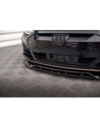 SPLITTER ANTERIORE V.2 Audi e-Tron GT / RS GT Mk1 (Cod. M-AU-ETRON-1-RS-FD2G+FD2RG)