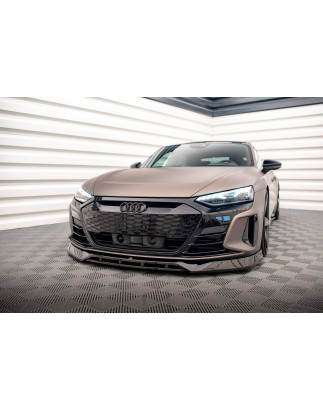 SPLITTER ANTERIORE V.3 Audi e-Tron GT / RS GT Mk1 (Cod. M-AU-ETRON-1-RS-FD3G+FD3RG)