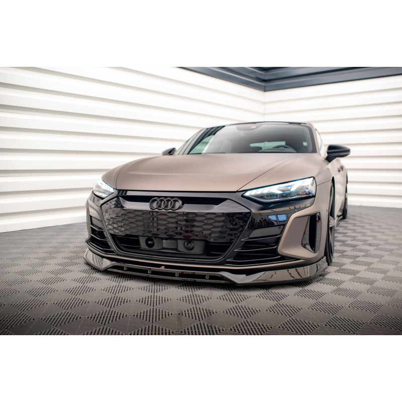 SPLITTER ANTERIORE V.3 Audi e-Tron GT / RS GT Mk1 (Cod. M-AU-ETRON-1-RS-FD3G+FD3RG)
