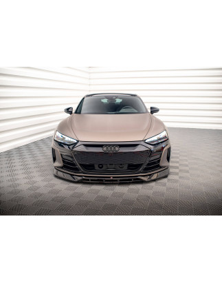 SPLITTER ANTERIORE V.3 Audi e-Tron GT / RS GT Mk1 (Cod. M-AU-ETRON-1-RS-FD3G+FD3RG)
