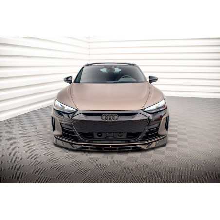 SPLITTER ANTERIORE V.3 Audi e-Tron GT / RS GT Mk1 (Cod. M-AU-ETRON-1-RS-FD3G+FD3RG)
