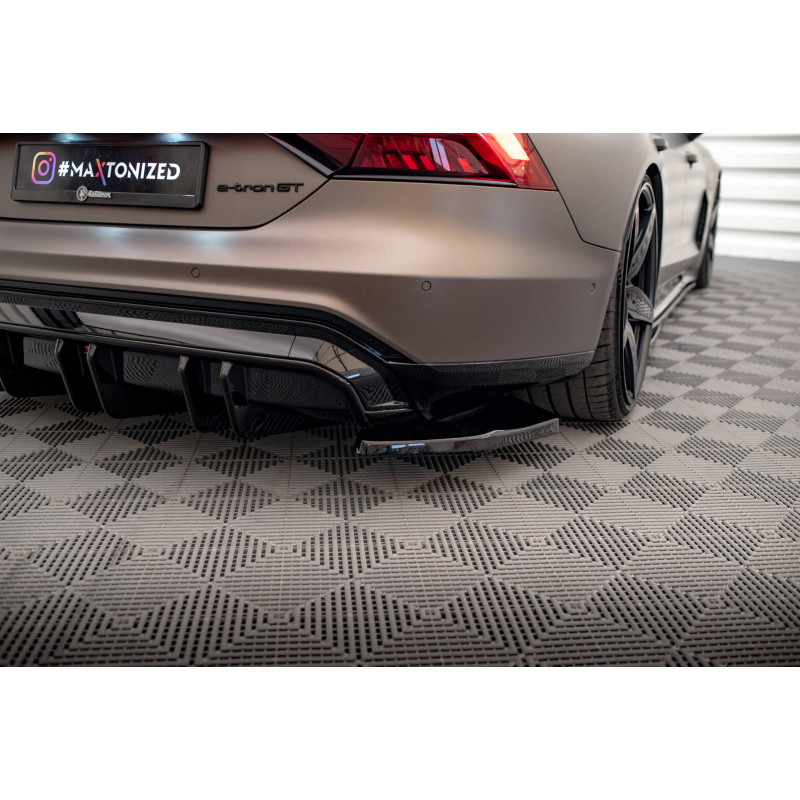 Splitters posteriori laterali V.2 Audi e-Tron GT / RS GT Mk1 (Cod. M-AU-ETRON-1-RS-RSD2G)