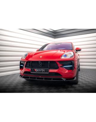 SPLITTER ANTERIORE V.2 Porsche Macan GTS / Sport Design Mk1 Facelift (Cod. M-PO-MA-1F-FD2G+FD2RG)