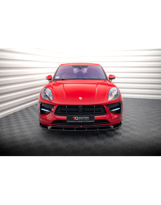 SPLITTER ANTERIORE V.2 Porsche Macan GTS / Sport Design Mk1 Facelift (Cod. M-PO-MA-1F-FD2G+FD2RG)