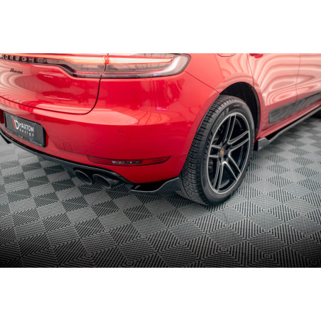 Splitters posteriori laterali Porsche Macan GTS / Sport Design Mk1 Facelift (Cod. M-PO-MA-1F-RSD1G)