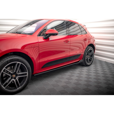 Diffusori minigonne Porsche Macan GTS / Sport Design Mk1  (Cod. M-PO-MA-1F-SD1G)