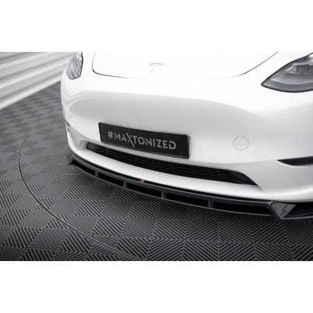 SPLITTER ANTERIORE V.2 Tesla Model Y (Cod. M-TE-MODELY-1-FD2G+FD2RG)
