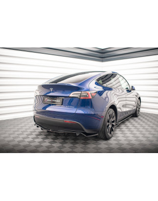 Splitter posteriore (con barre verticali) Tesla Model Y (Cod. M-TE-MODELY-1-RD1G+RD2G)