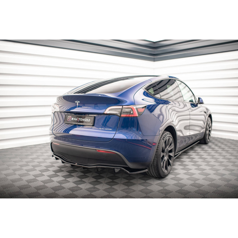 Splitter posteriore (con barre verticali) Tesla Model Y (Cod. M-TE-MODELY-1-RD1G+RD2G)