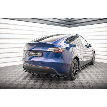 Splitter posteriore (con barre verticali) Tesla Model Y (Cod. M-TE-MODELY-1-RD1G+RD2G)