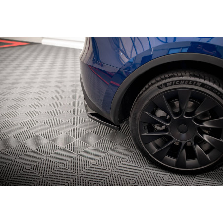 Splitter posteriore (con barre verticali) Tesla Model Y (Cod. M-TE-MODELY-1-RD1G+RD2G)