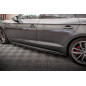 Diffusori minigonne street pro Audi A5 S-Line / S5 Sportback F5 (Cod. M-AUS52SBCNC-SD1B)