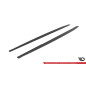 Diffusori minigonne street pro Audi A5 S-Line / S5 Sportback F5 (Cod. M-AUS52SBCNC-SD1B)