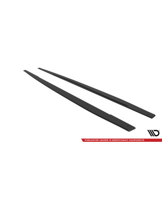 Diffusori minigonne street pro Audi A5 S-Line / S5 Sportback F5 (Cod. M-AUS52SBCNC-SD1B)