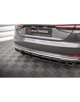 DIFFUSORE POSTERIORE street pro Audi S5 Coupe / Sportback F5 (Cod. M-AUS52CNC-RS1B)