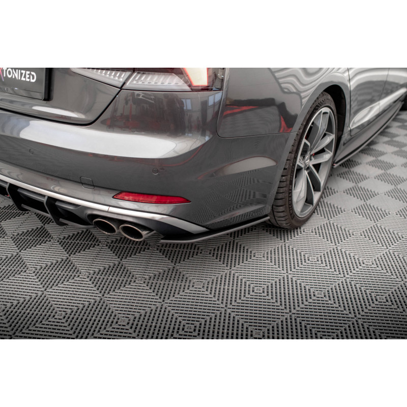 Splitters posteriori laterali Street Pro Audi S5 Coupe / Sportback F5 (Cod. M-AUS52CNC-RSD1B)