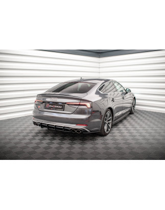 Splitters posteriori laterali Street Pro Audi S5 Coupe / Sportback F5 (Cod. M-AUS52CNC-RSD1B)