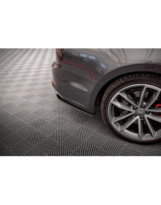 Splitters posteriori laterali Street Pro Audi S5 Coupe / Sportback F5 (Cod. M-AUS52CNC-RSD1B)