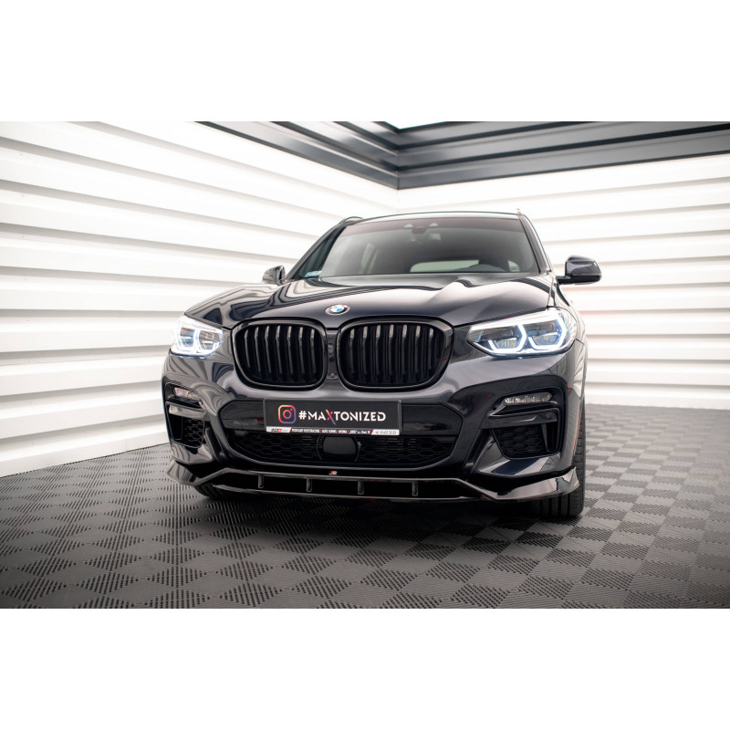 SPLITTER ANTERIORE V.2  BMW X3 M40d / M40i / M-Pack G01  (Cod. M-BM-X3-01-M40-FD1G+FD1RG)