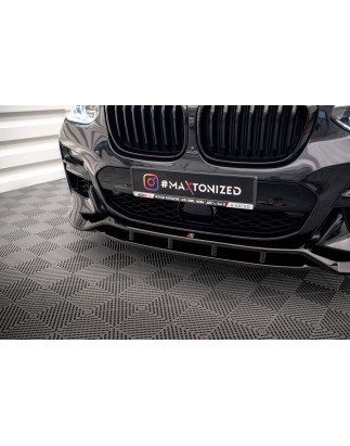 SPLITTER ANTERIORE V.2  BMW X3 M40d / M40i / M-Pack G01  (Cod. M-BM-X3-01-M40-FD1G+FD1RG)