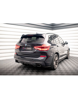 Splitter posteriore (con barre verticali) BMW X3 M40i / M40d G01 (Cod. M-BM-X3-01-M40-RD1G+RD2G)