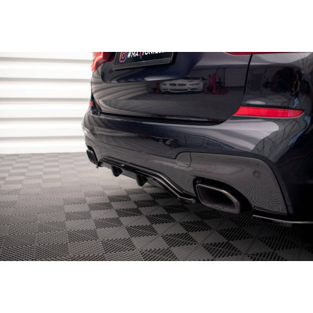 Splitter posteriore (con barre verticali) BMW X3 M40i / M40d G01 (Cod. M-BM-X3-01-M40-RD1G+RD2G)
